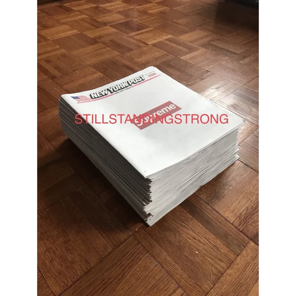 SUPREME NEW YORK POST LATE CITY FINAL FIRST DELIVERY FREE WORLDWIDE SHIPPING